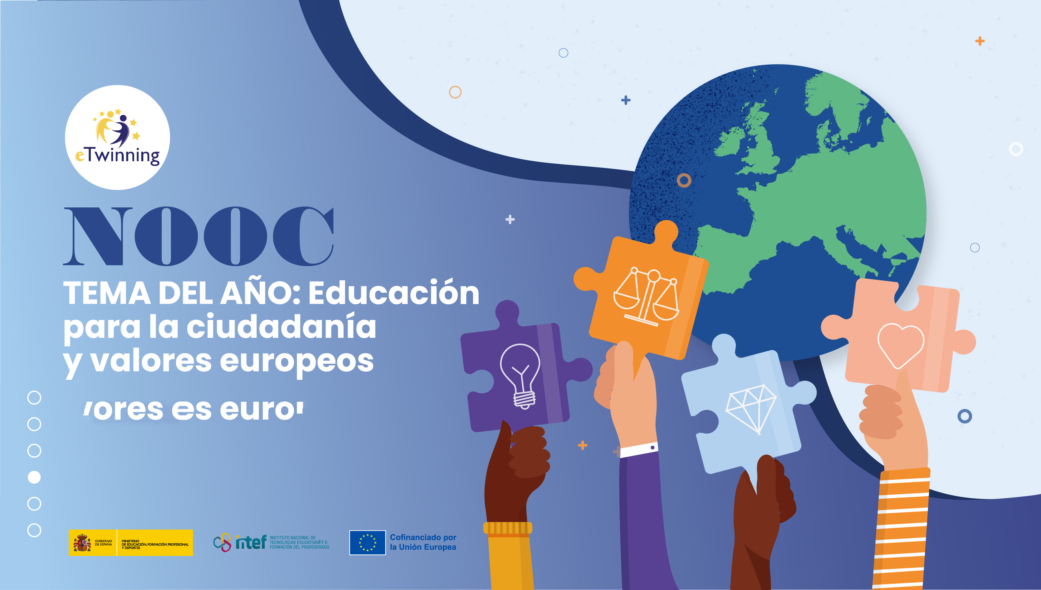 eTwinning y el tema del año: educación para la ciudadanía y valores europeos nooceTwtemaanual
